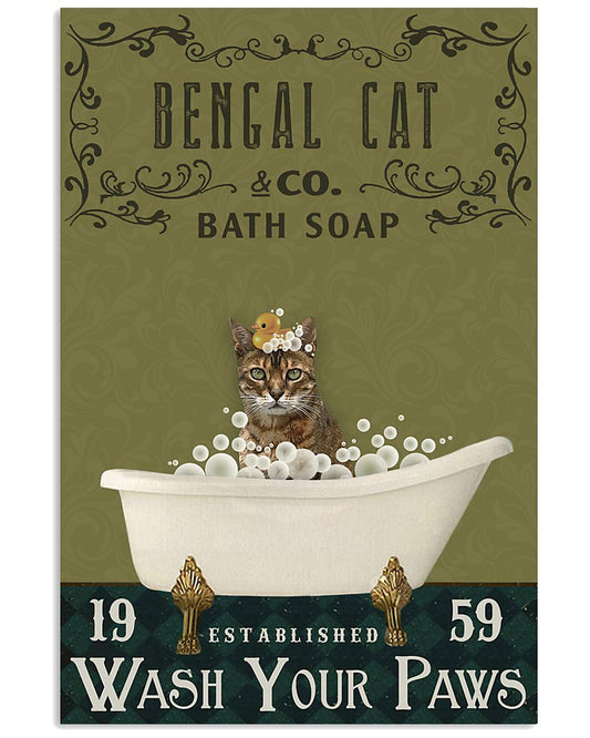 Olive Bath Soap Company Bengal Cat-8643