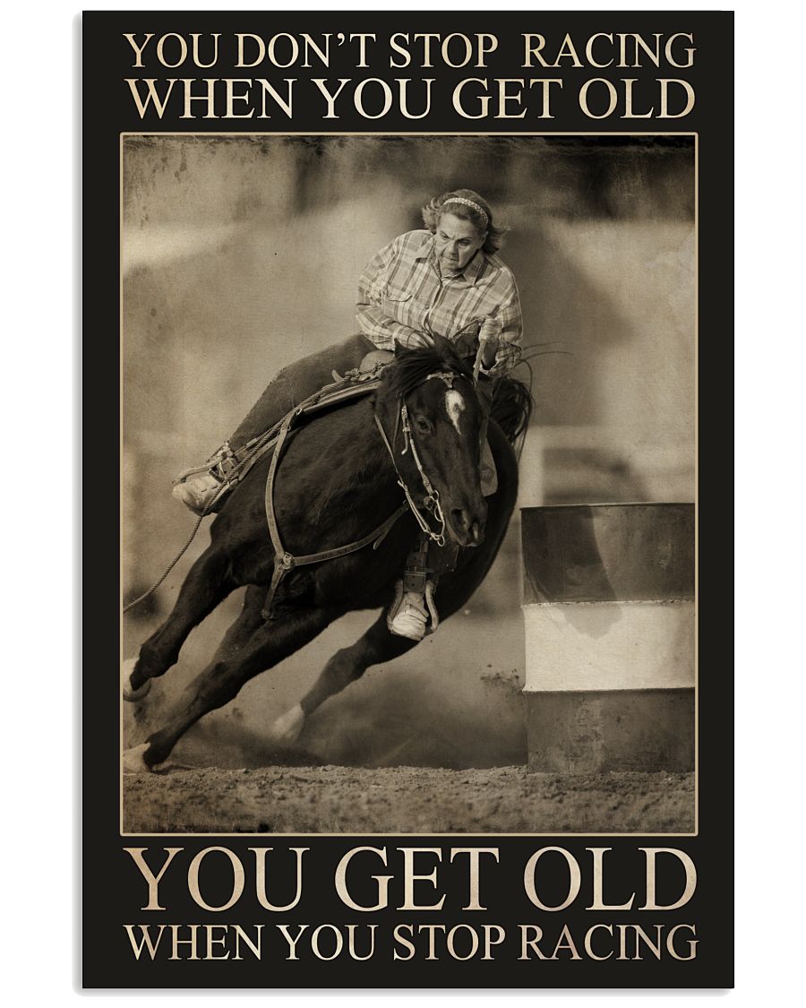 Barrel Racing Old Lady-1160