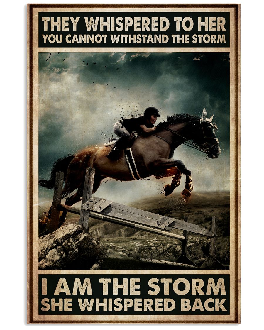 Equestrian Woman I Am The Storm-4647