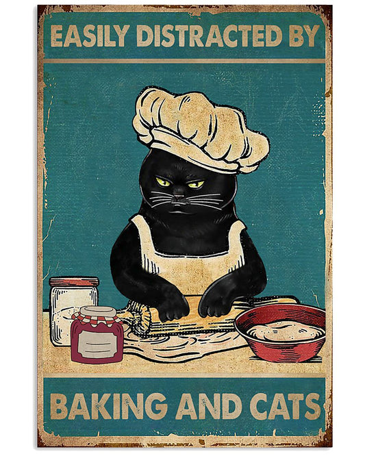 Easily Distracted By Baking And Black Cats-6658