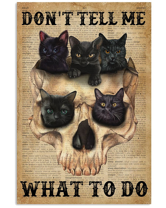 Dictionary Dont Tell Me Cats And Skulls-9770