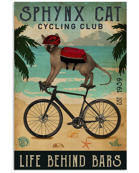 Cycling Club Sphynx cat-3012