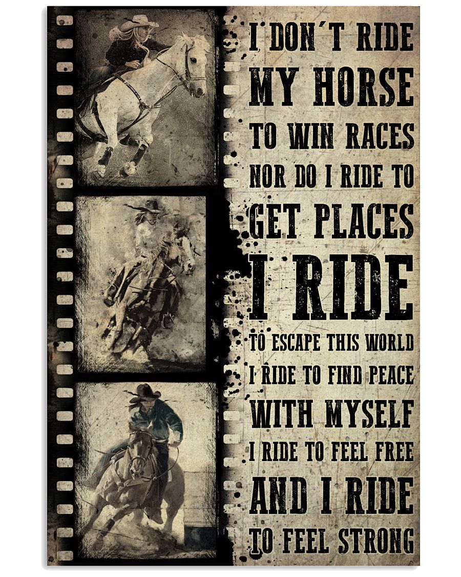 Cowgirl Rodeo I Don't Ride My Horse film strip-3604