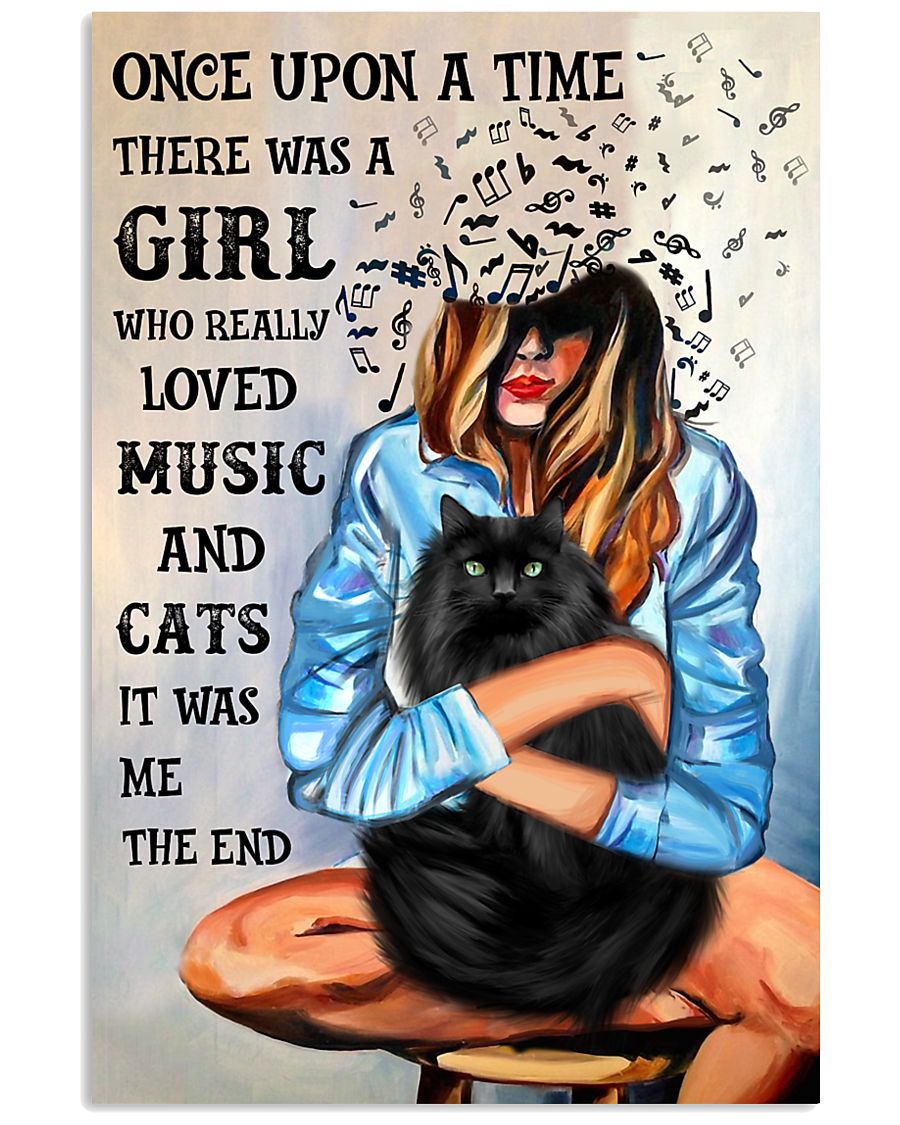 Once Upon A Time Loved Music And Cats Girl-7911