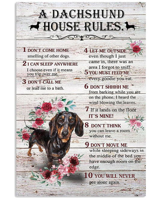 Dachshund Rules -4720