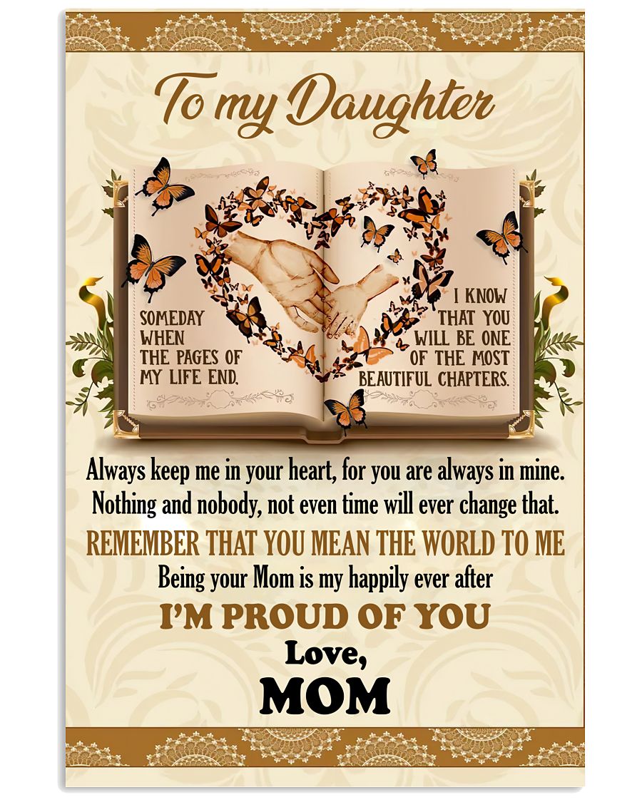 Remember That You Mean The World To Me - Lovely Gift For Daughter-6535