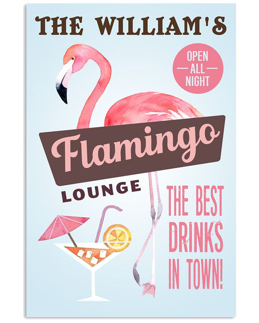 Personalized Flamingo Lounge Best Drinks-7380