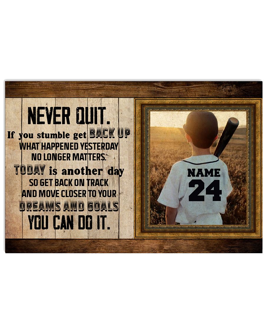 Baseball Never Quit GM1-1012-3338