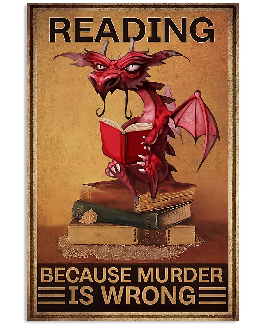 READING BECAUSE MURDER IS WRONG-2204