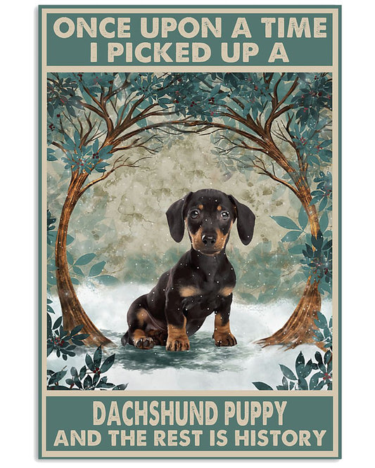 Dachshund Puppy Once Upon A Time-4862