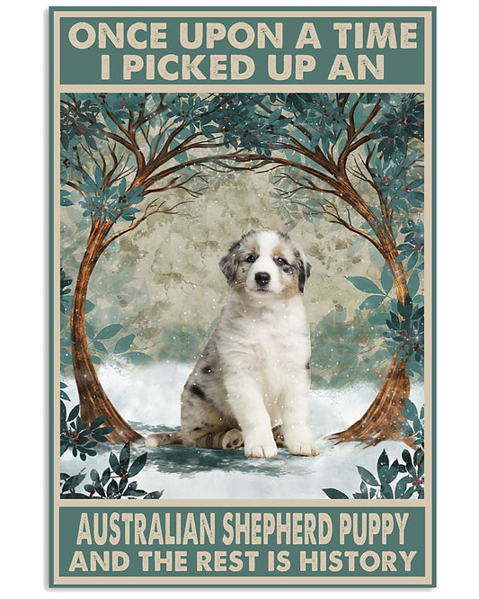 Australian Shepherd Puppy Once Upon A Time-8586