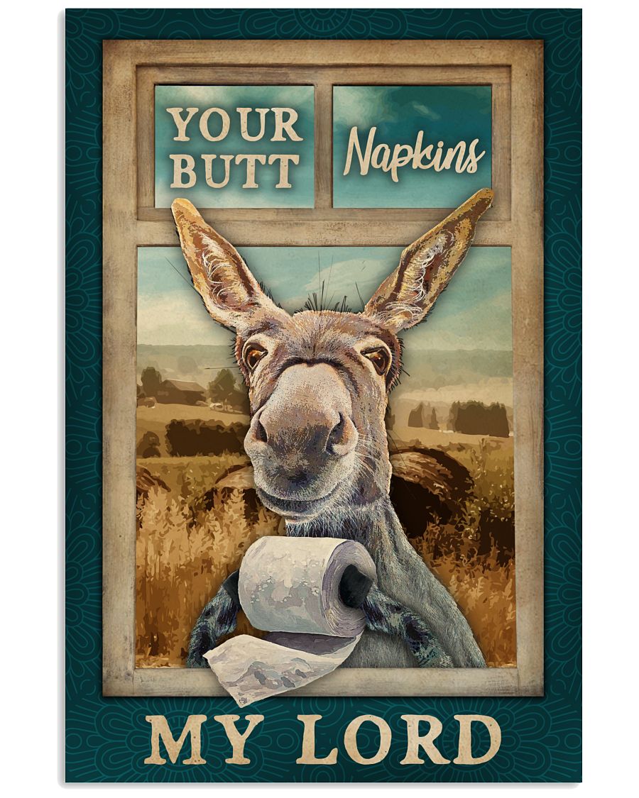 Donkey Your Butt Napkins My Lord-6800