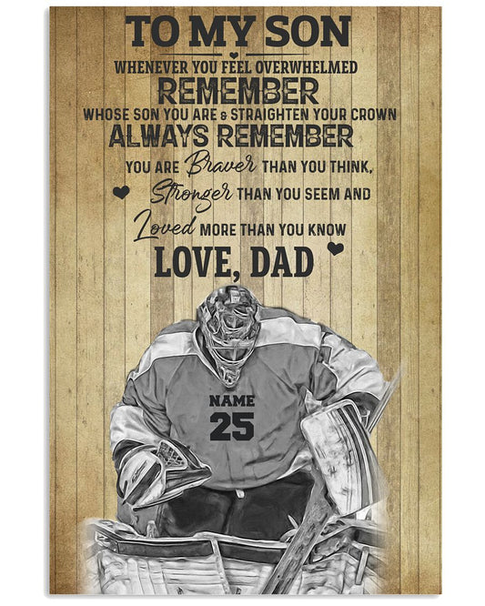 Hockey To My Son From Dad GH5-2302-2099