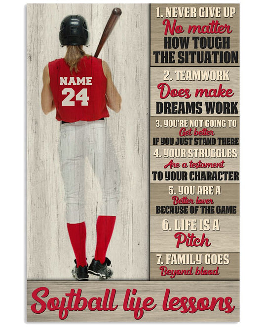 Softball Softball Life Lessons GH7-1103-9677