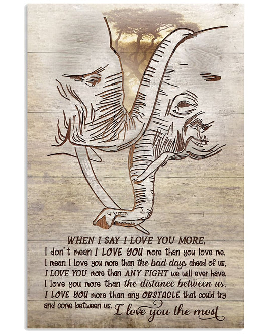 Elephant I Love You The Most-4429