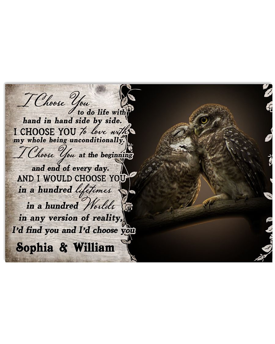 Personalized Owl I Choose You-6361