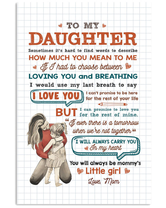 How Much You Mean To Me - Best Gift For Daughter-8145