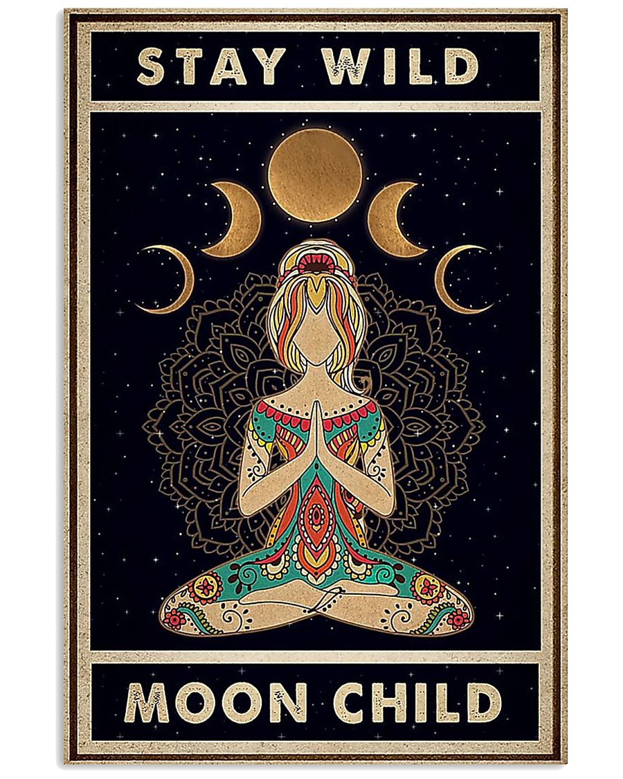 Stay wild moon child Yoga girl-8079