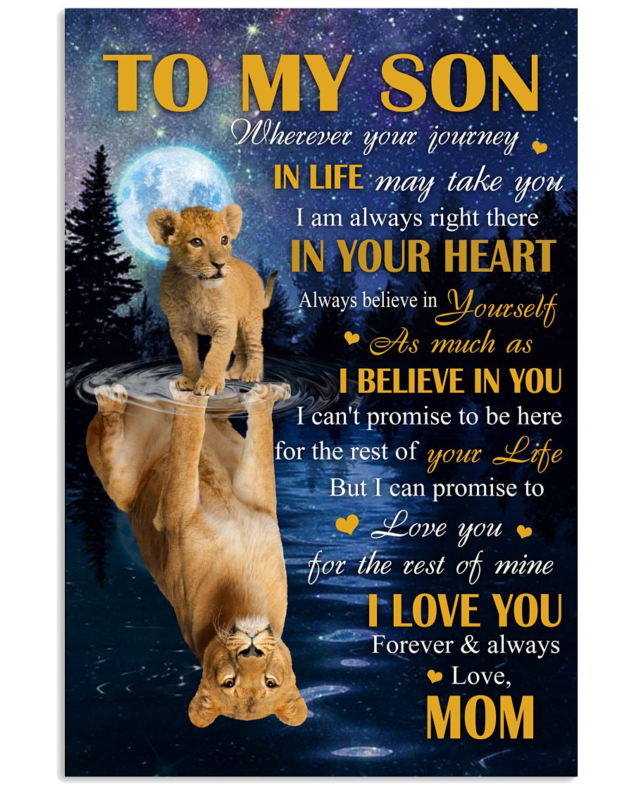 I Am Always Right There In Your Heart - Best Gift For Son-4202