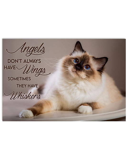 birman angels don't always have wings poster ttb-3578