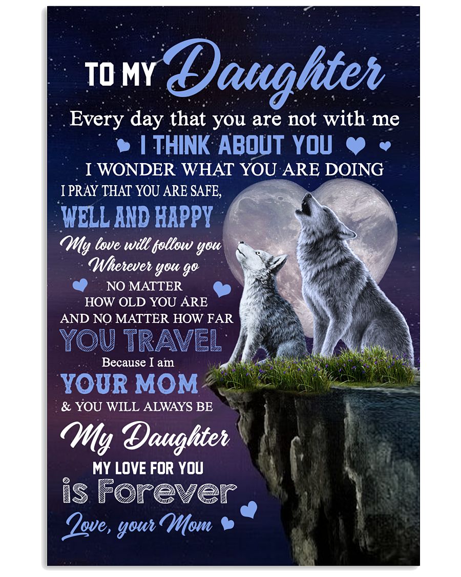 My Love For You Is Forever - Best Gift For Daughter-9978