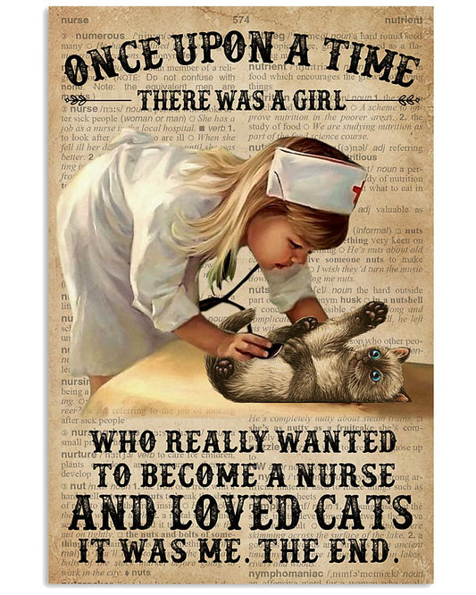 Baby Girl Nurse And Cats Siamese Cat-5914