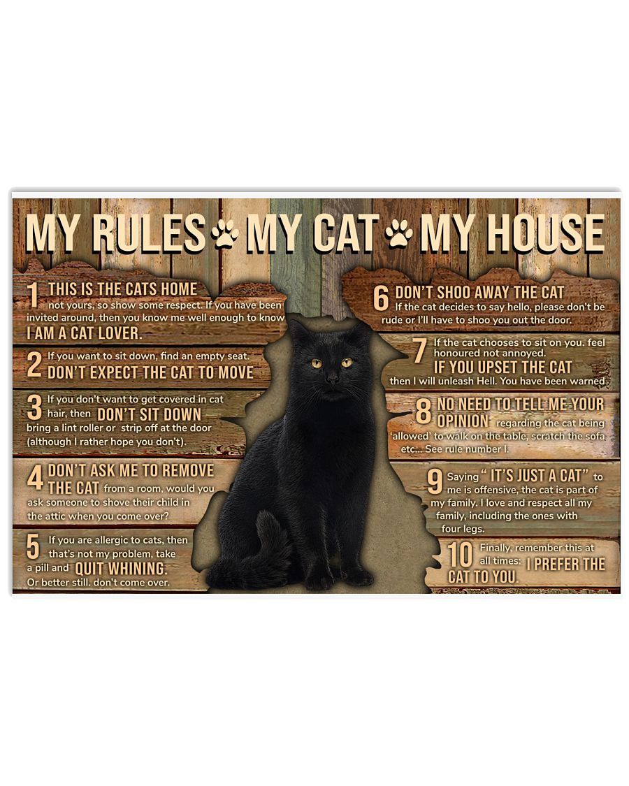 Pallet My House My Black Cat My Rules-2828