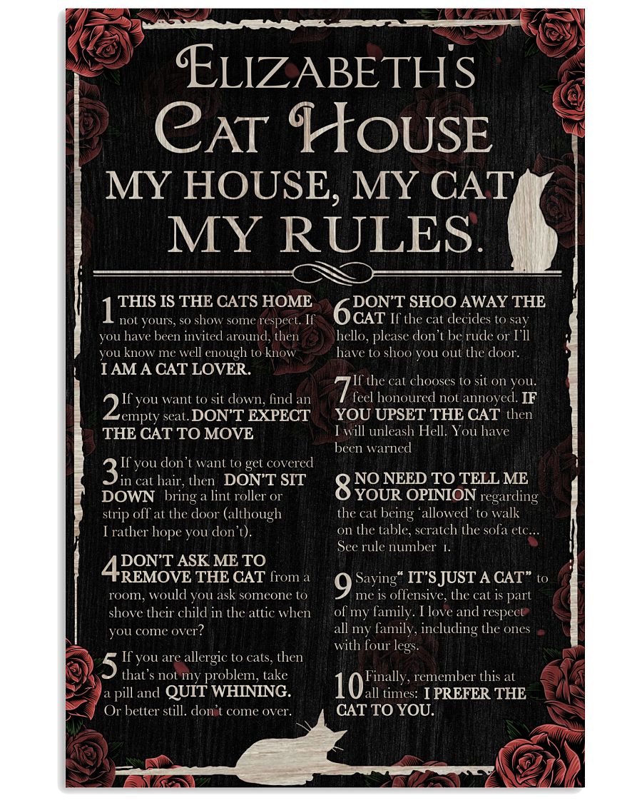 Personalized Cat House Rules-6569