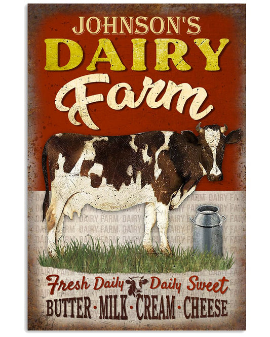 Personalized Cattle Market Farm Fresh Daily-2132