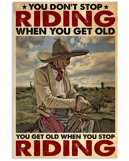 Mexican Cowboy Get Old-7875