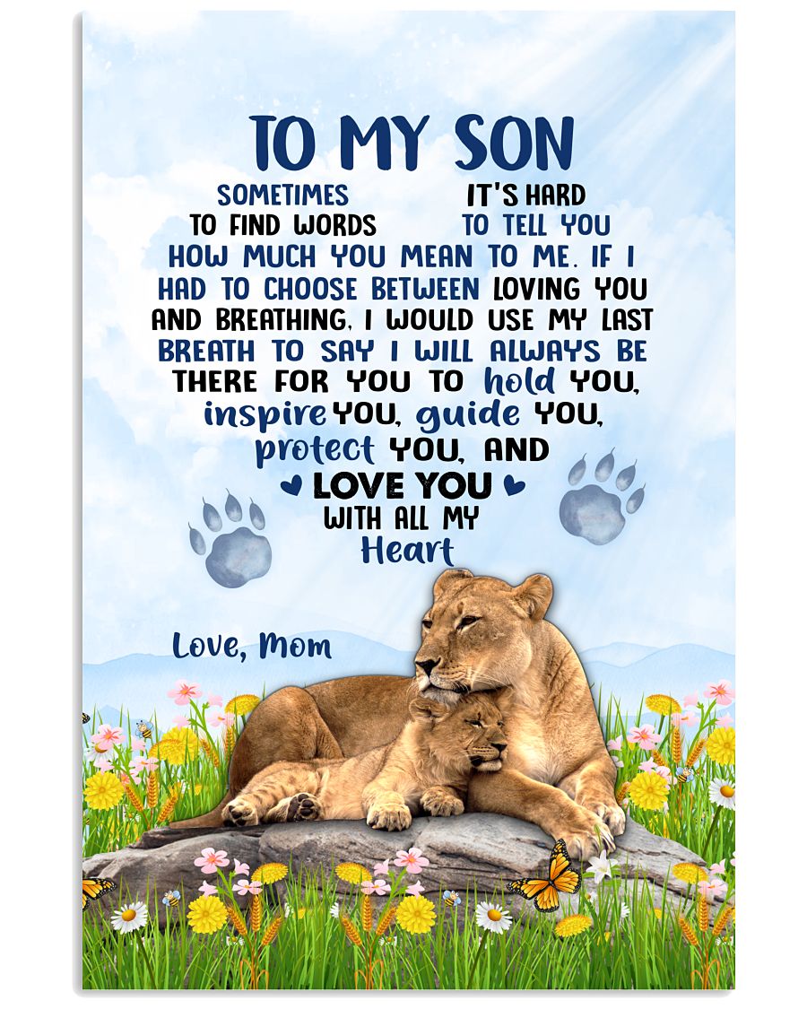 Love You With All My Heart - Best Gift For Son-9967