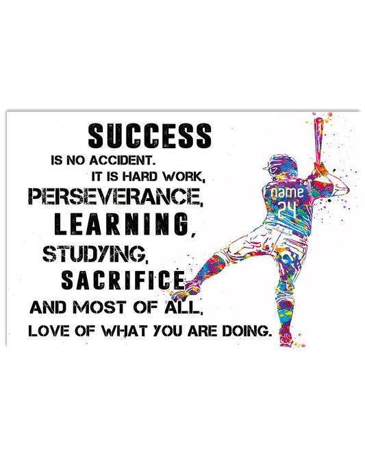 Success is no accident, It is hard work-7196