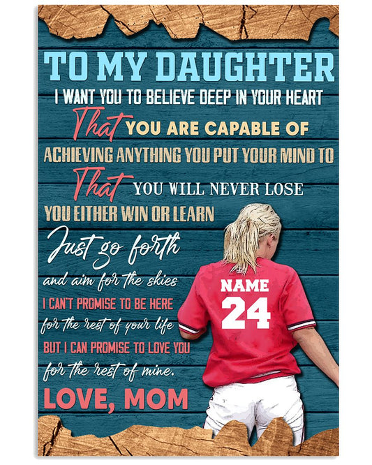 Softball To My Daughter GH4-1712-9511