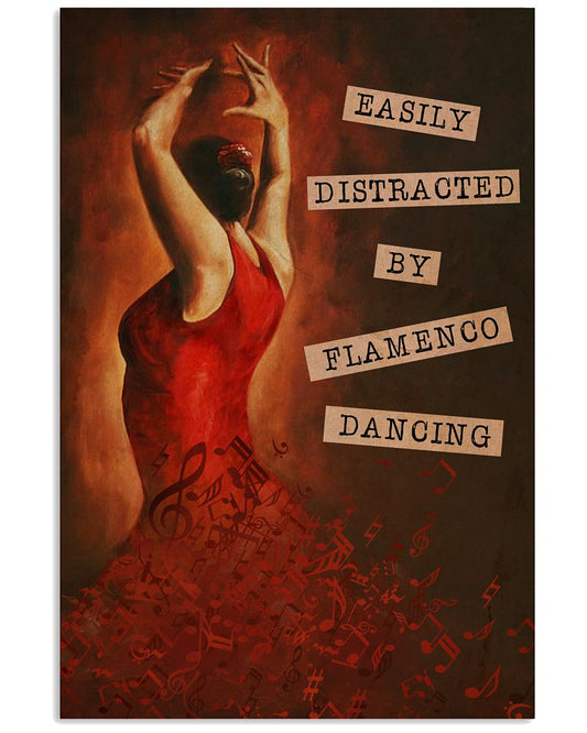 Girl Distracted By Flamenco Dancing-3535