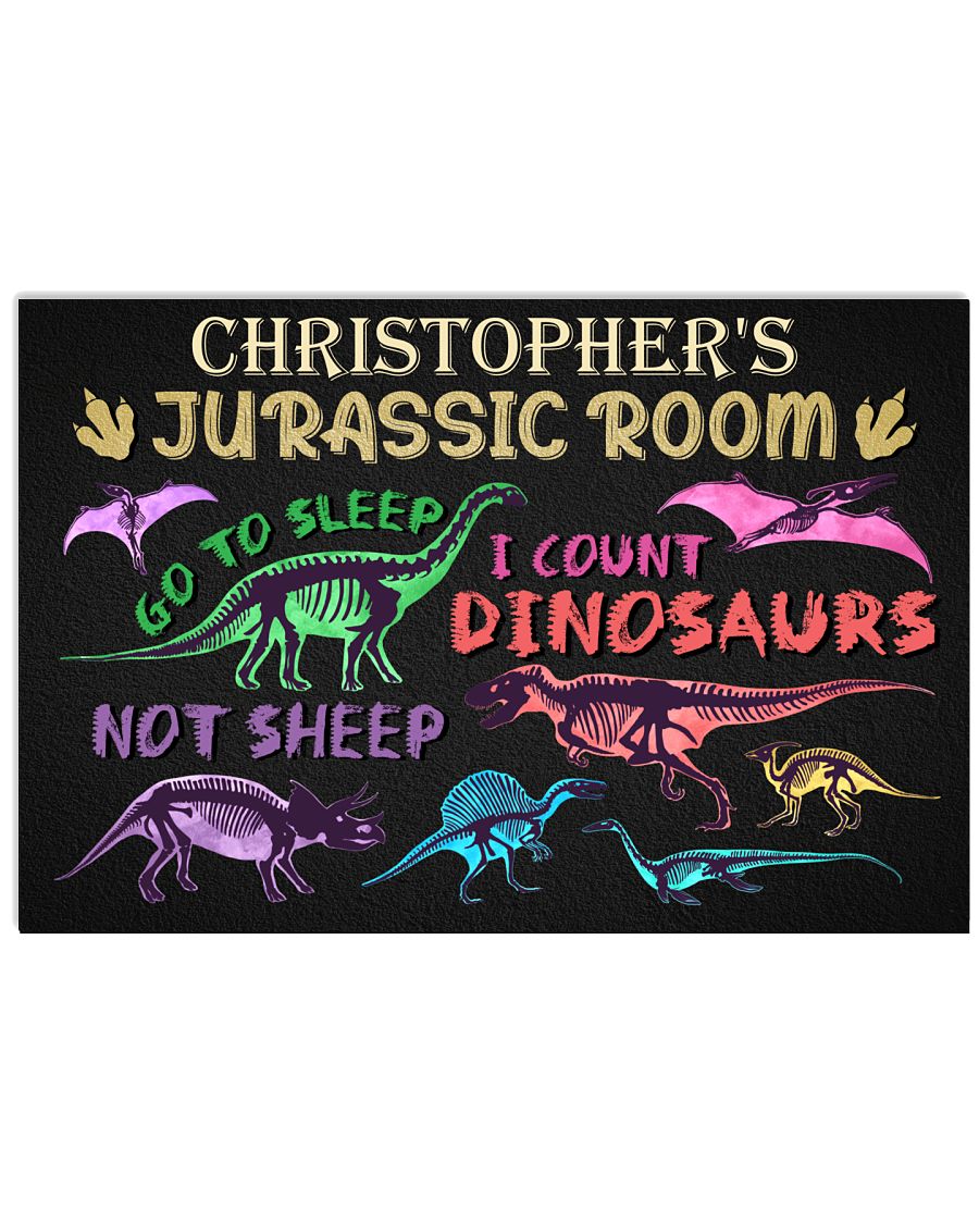 Personalized Dinosaur Room I Count Dinosaurs Not-8784