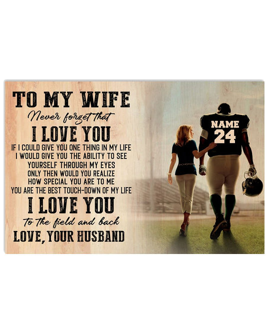 To my wife Love your husband-7144