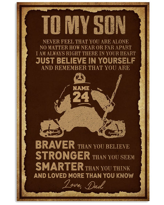 Hockey To My Son GH6-0712-6828