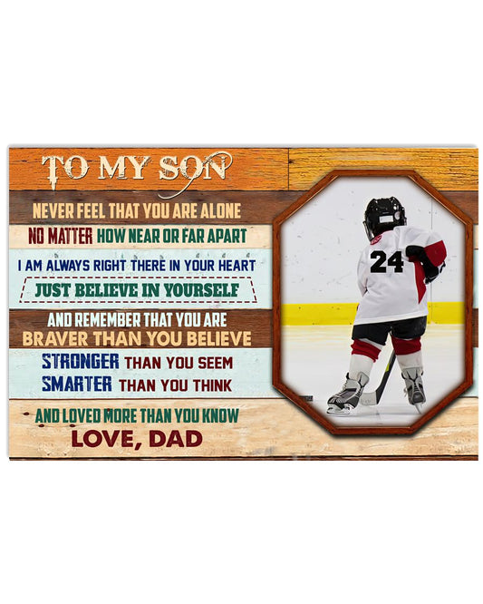 Hockey To My Son From Dad GG4-0903-9549