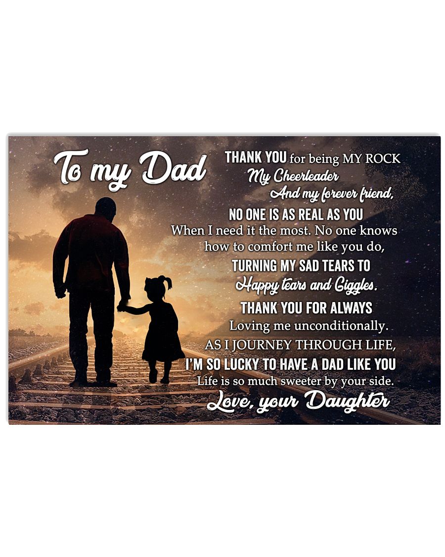 Thank You For Being My Rock - Lovely Gift For Dad-2948