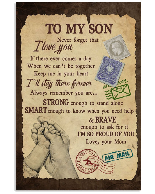 I'm So Proud Of You - Lovely Gift For Son-8468