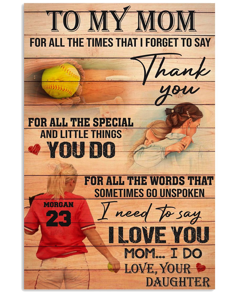 Softball Gift For Mom-3787