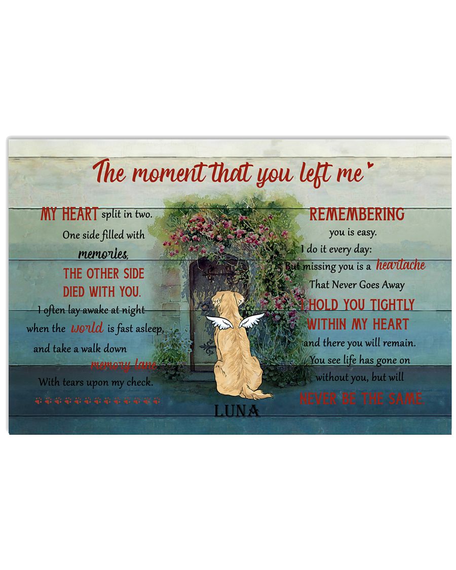 Golden Retriever The moment that you left me-7063