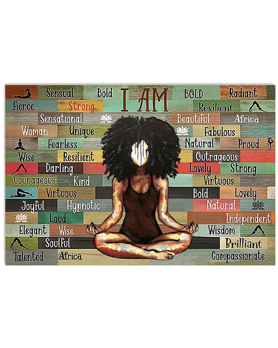 Yoga black girl I am-3918