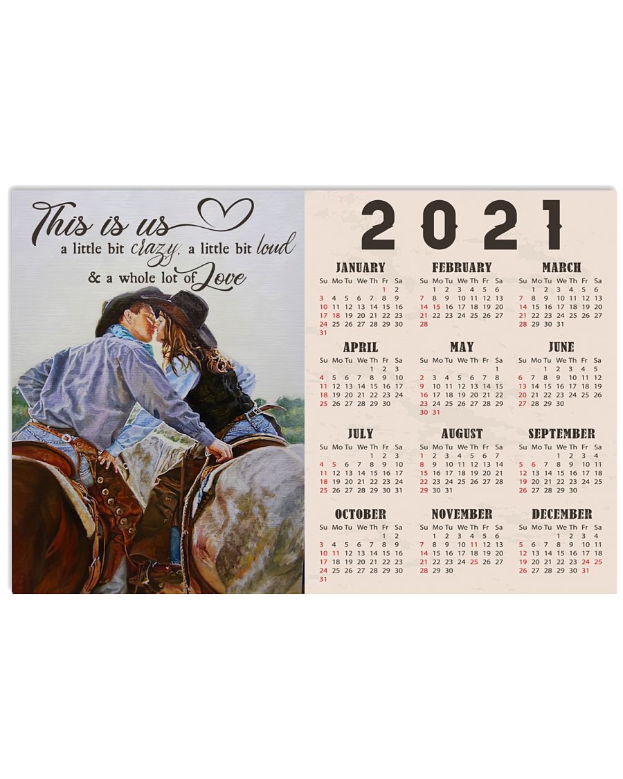 Cowboy Couple This Is Us Calendar-3976