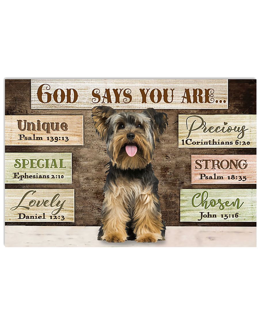 yorkie god says you are-6547