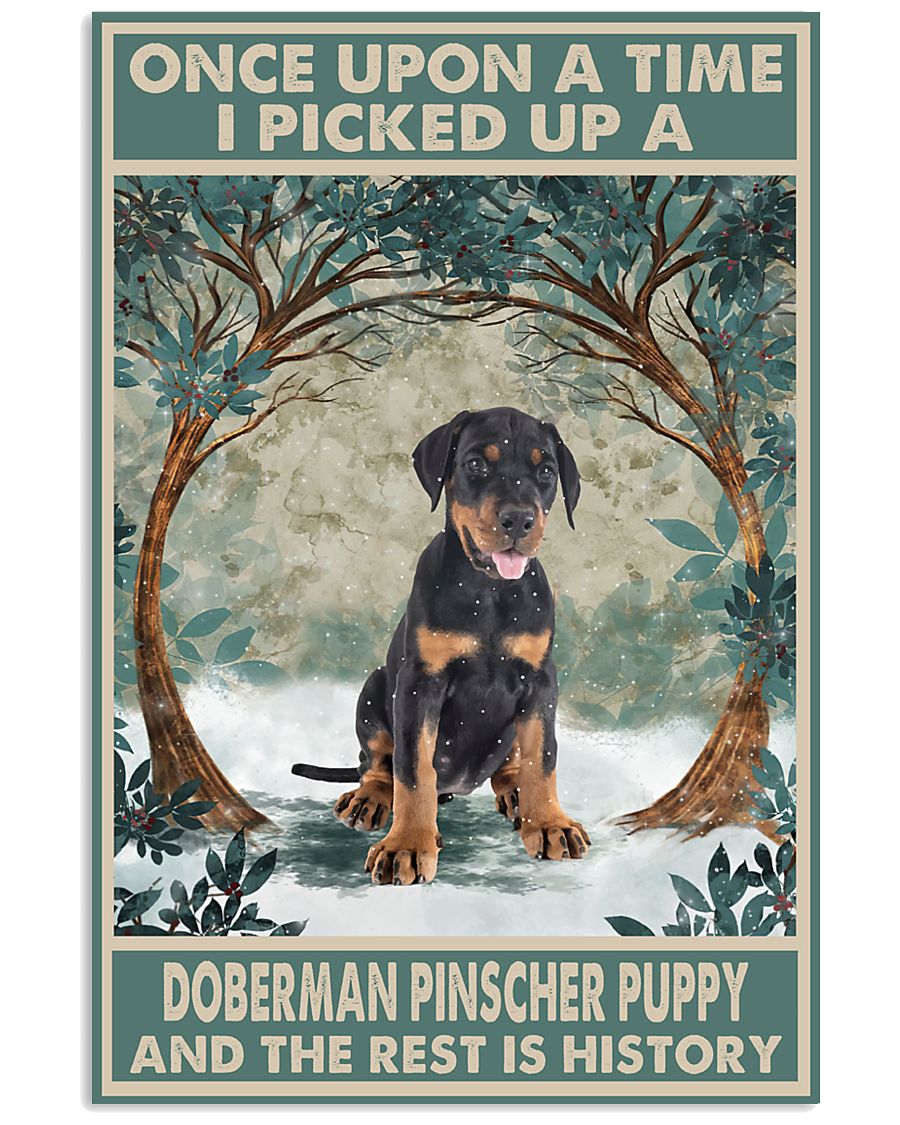 Doberman Pinscher Puppy Once Upon A Time-9776