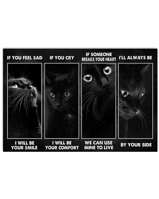 black cat by your side poster ttb ngt-6528