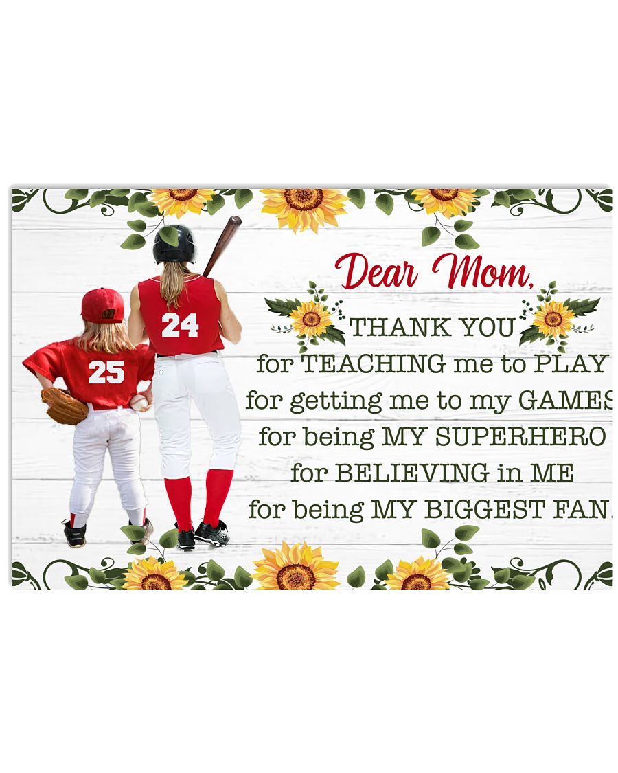 Personalized Softball Mom And Daughter GN2-2204-5124