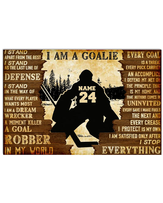 I'm A Goalie Hockey GM2-0112-8836