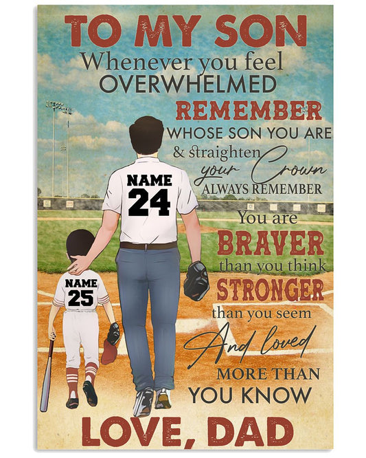 Baseball Dad And Son GN5-1201-9602